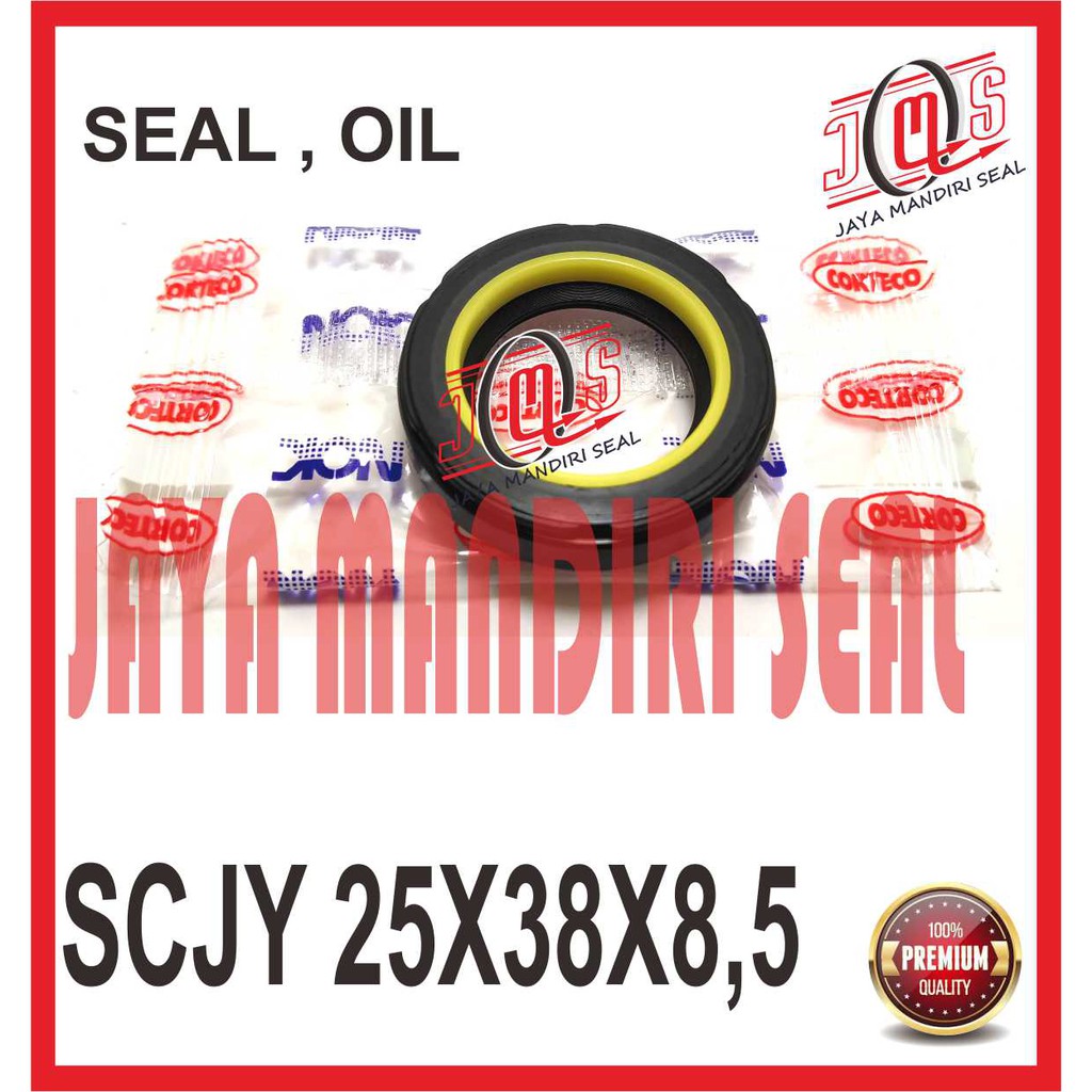 oil seal power steering SCJY 25x38x8,5 25-38-8,5 25*38*8,5