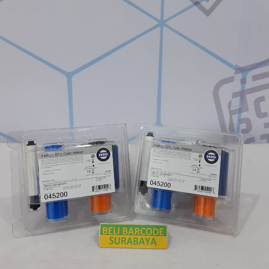 RIBBON COLOR FARGO DTC4500/e PN: 45200 - 045200 YMCKO 500images