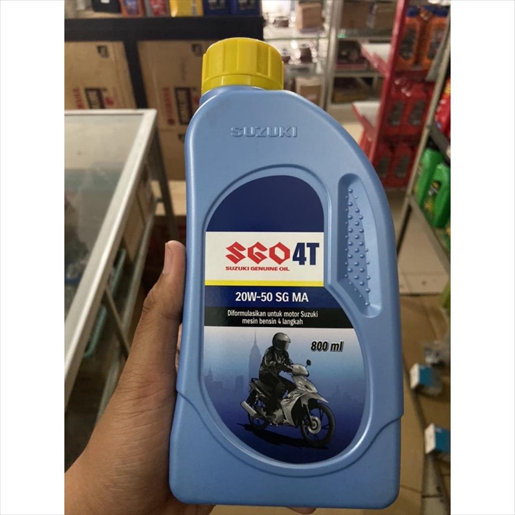 OLI MESIN SGO 0,8ML OLI MESIN SUZUKI SGO OLI 4T SGO 20W-50 oli mesin shogun oli smash SGO 0,8