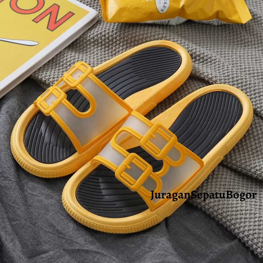 Sandal Jelly Import VANILLA  217 /  Selop Karet CEWEK COWOK