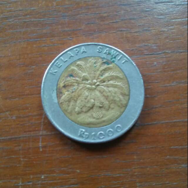 Uang koin 1000 kelapa