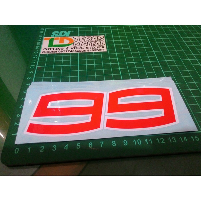 Sticker Cutting 99 Lorenzo