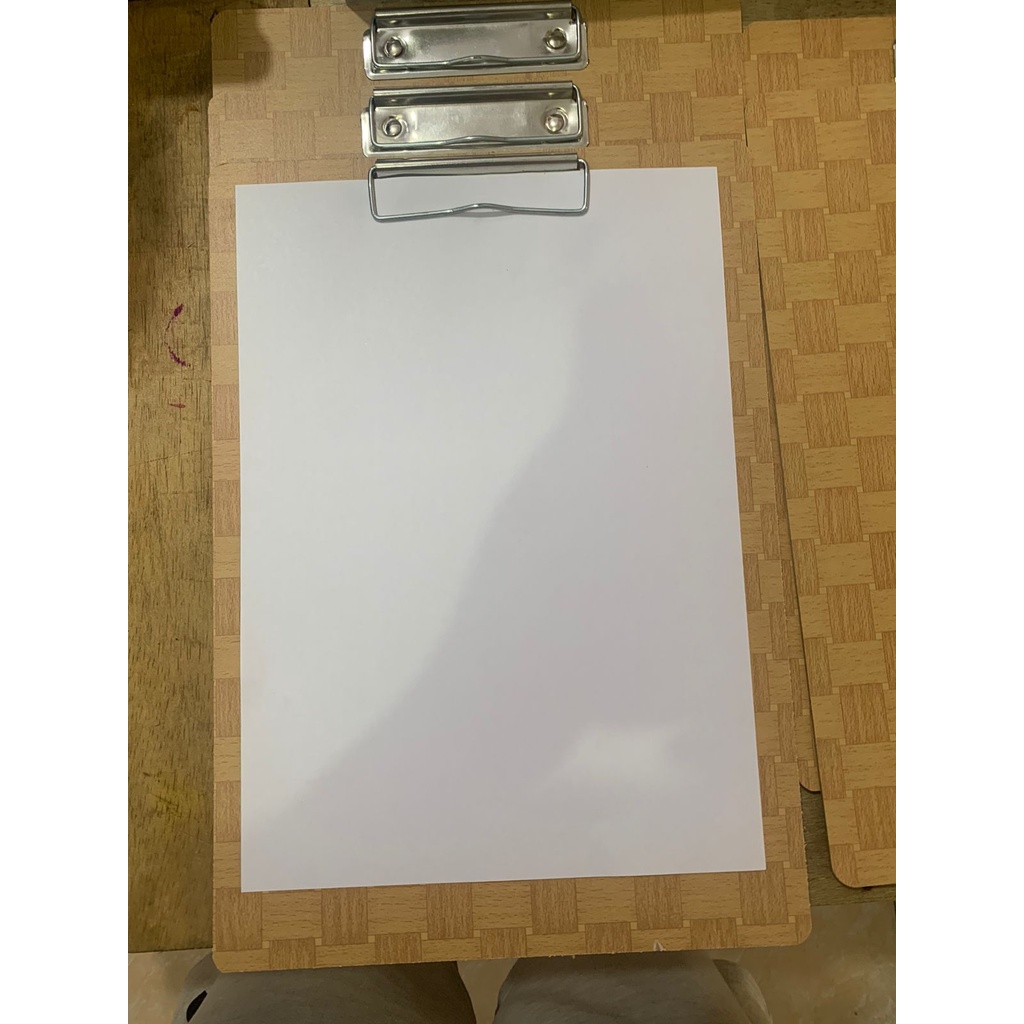 Jual Papan Ujian Folio F Papan Jalan Kayu Clipboard Tikar Kayu Shopee Indonesia