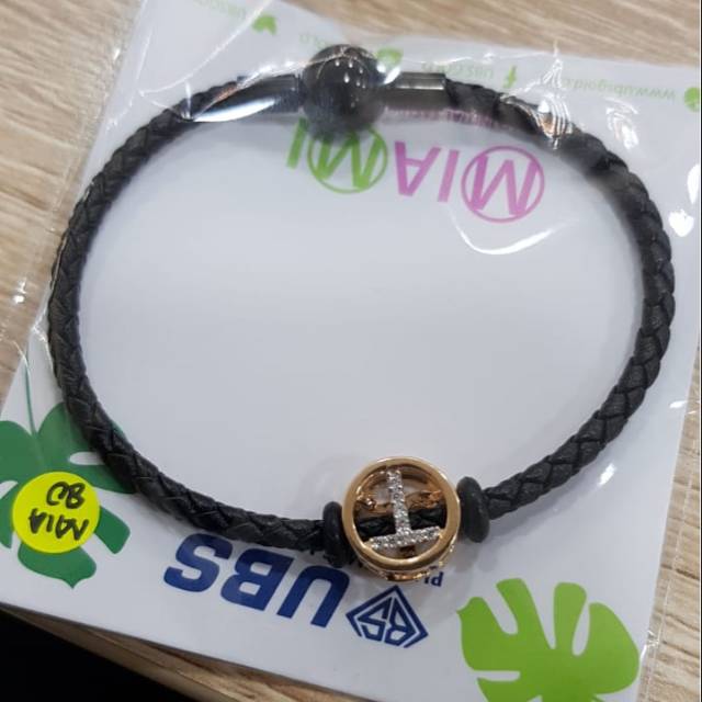 Gelang huruf+gelang cartier kadar 375