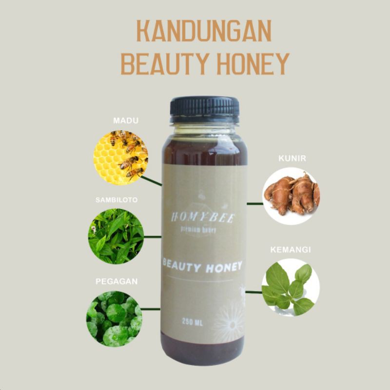 

Homybee beauty honey