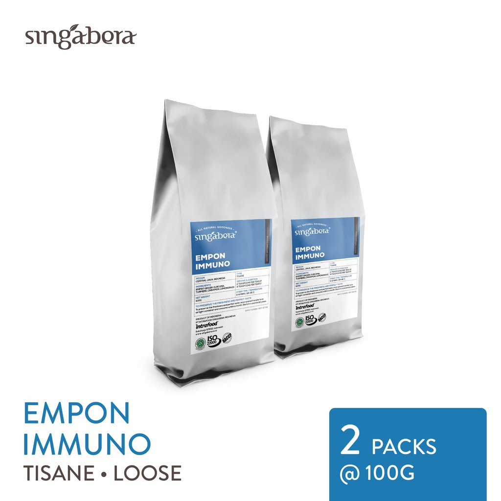 

Singabera Empon Immuno - Tisane Herbal - 2 packs @ 100g