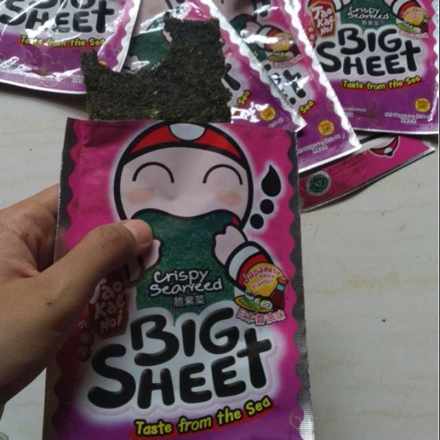 

Tao kae Noi big sheet Japanese flavor