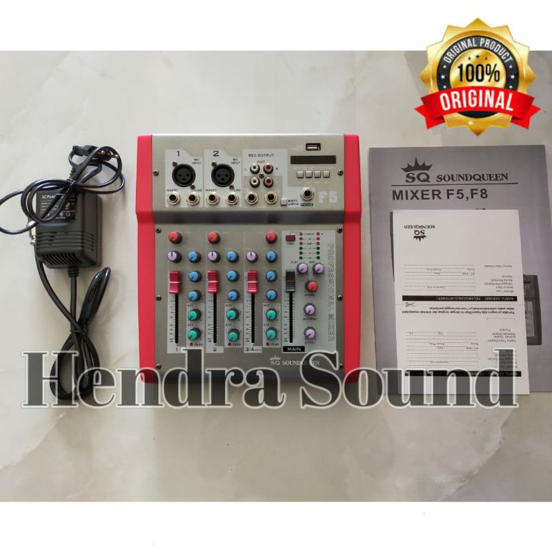 Mixer Audio Soundqueen F5 ORIGINAL (4 channel)