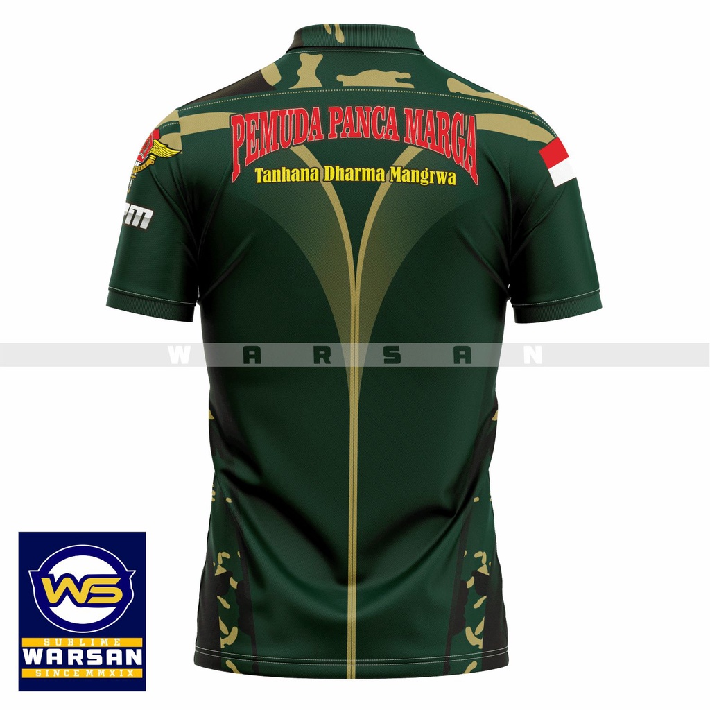 XiB0 Kaos kerah Pemuda Panca Marga/kaos PPM / WANGKI Pemuda Panca Marga / T-Shirt Polo PPM bahan