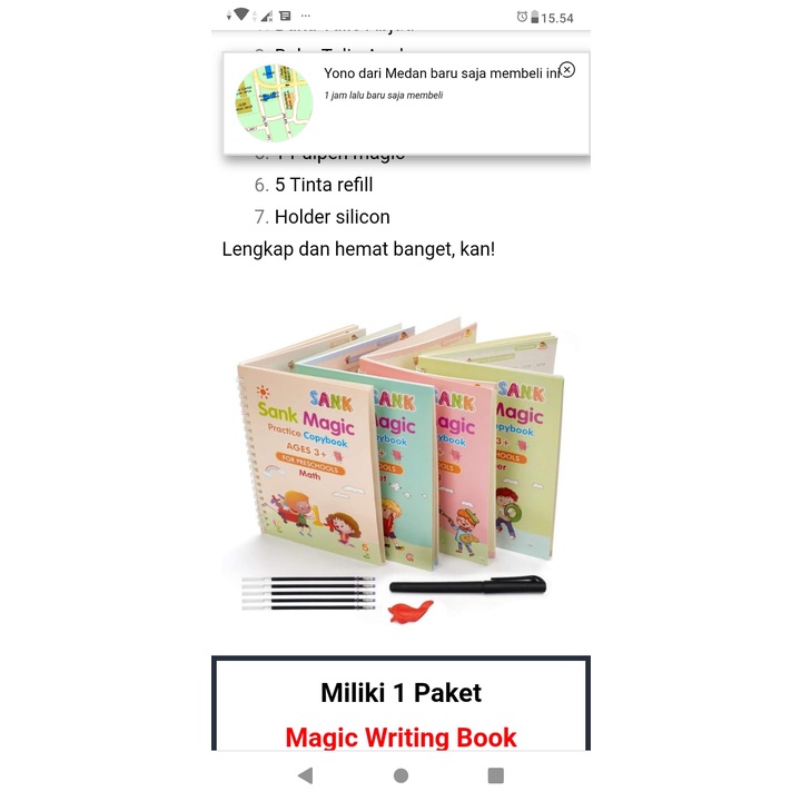 

MAGIC WRITING BOOK