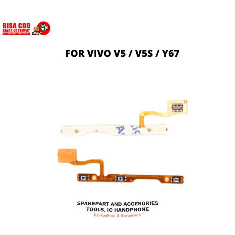 FLEXIBEL FLEXIBLE ON OFF VOLUME VIVO V5 / V5S / Y67 / V5 LITE FLEX POWER VOLUME