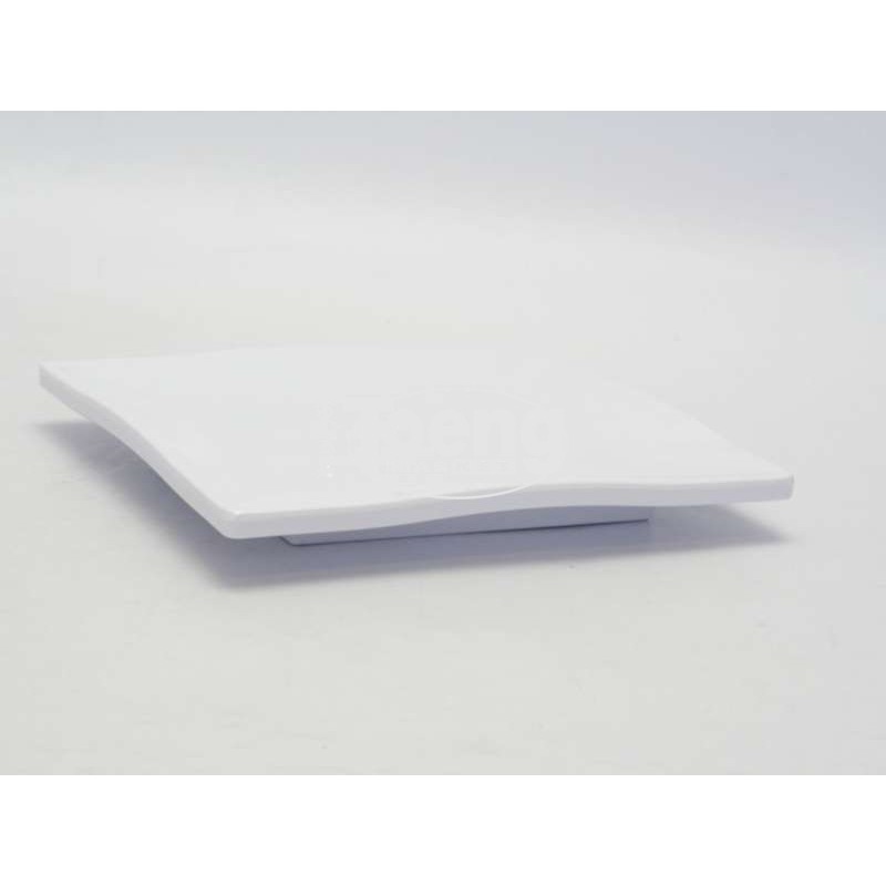 PIRING TEMPURA 8 inch HAWAI WHITE SRI / PIRING MIE