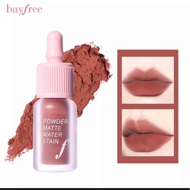 (READY&amp;ORI) Kimuse Bayfree Powder Matte Water Stain Lip Matte BFL02