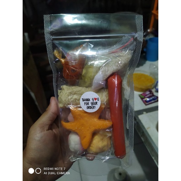 

Seblak Seafood instant Kemasan hemat 1porsi