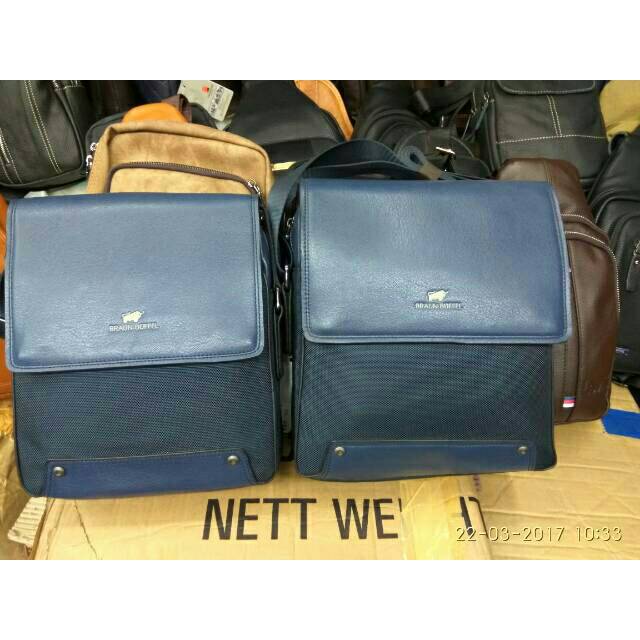 Tas slempang pria braun buffel 1439-3