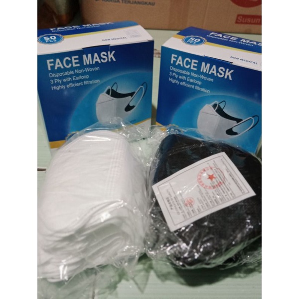 masker duckbil isi 50 pcs