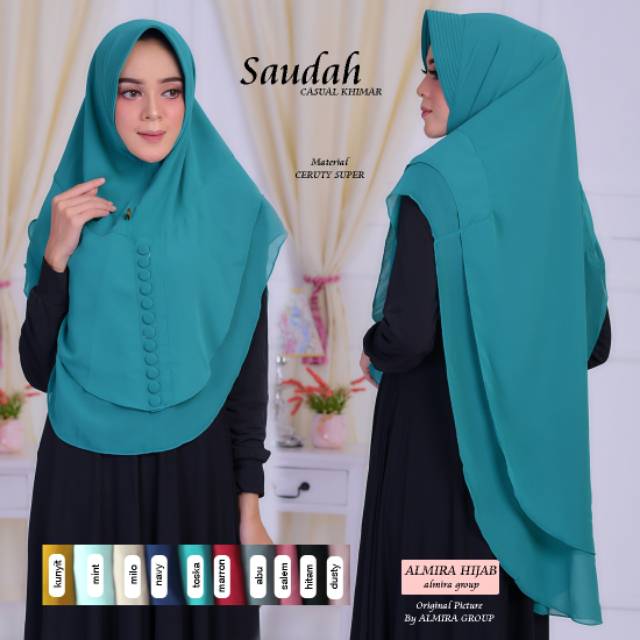 READY JILBAB NEW SAUDAH/SOLO GROSIR MURAH