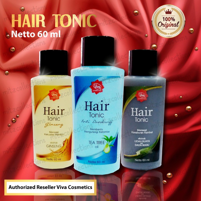 Hair Tonic PERAWATAN RAMBUT RONTOK ALAMI AMAN100% -Royalty Happy