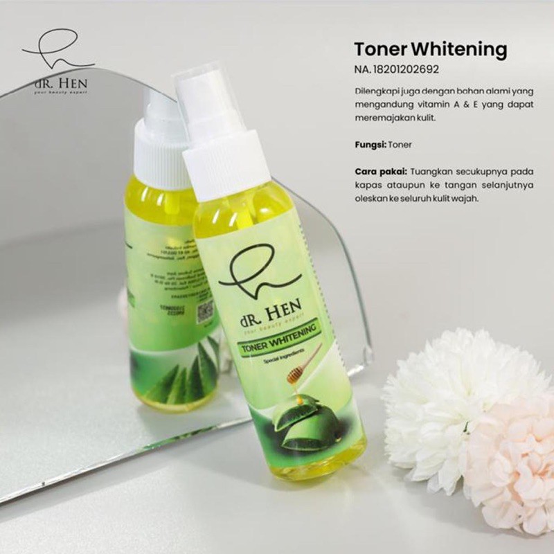 Toner Whitening -skincare dR-Hen