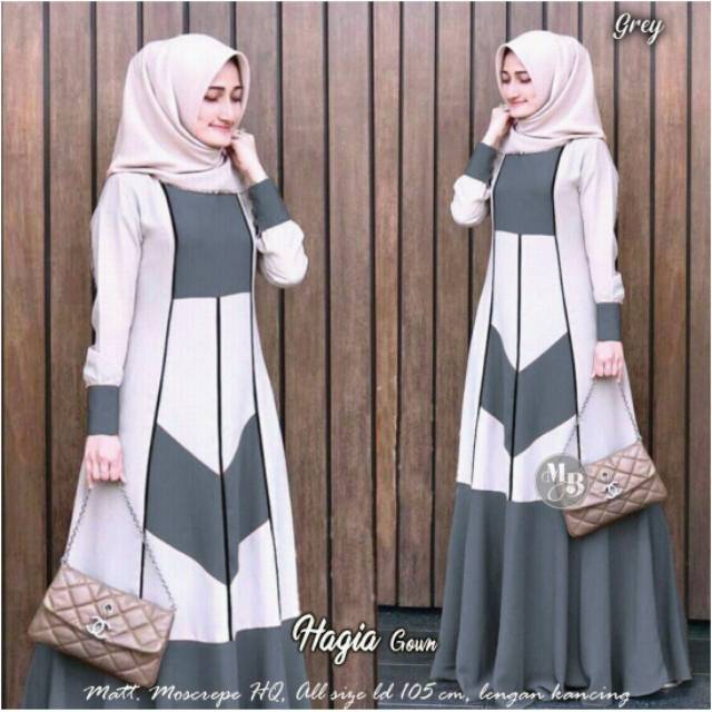 GAMIS SYAR'I GAMIS HAGIA GAMIS MURAH GAMIS MUSLIMAH