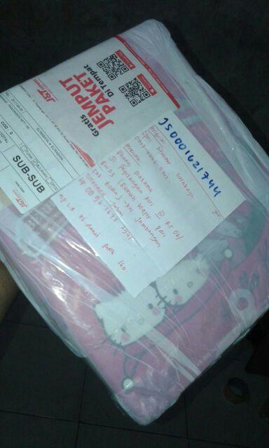 Sprei Lady Rose Hello Kitty Daniel Pink 160/180x200