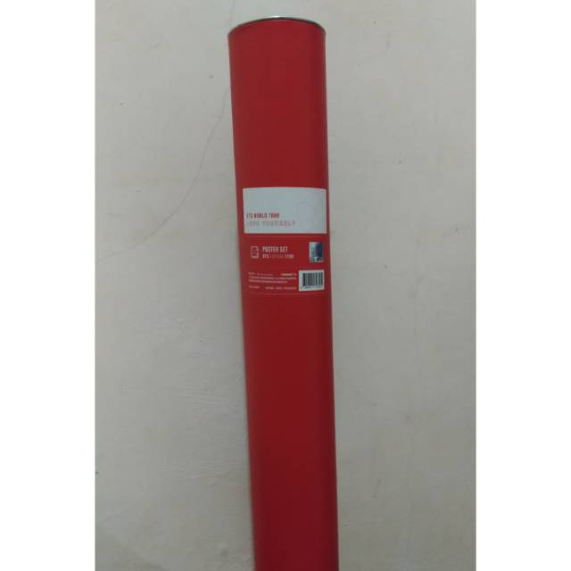 Sharing Official Poster Set BTS World Tour Love Yourself