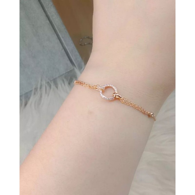 La Vienne - Gelang Rantai Titanium Wanita - shabella