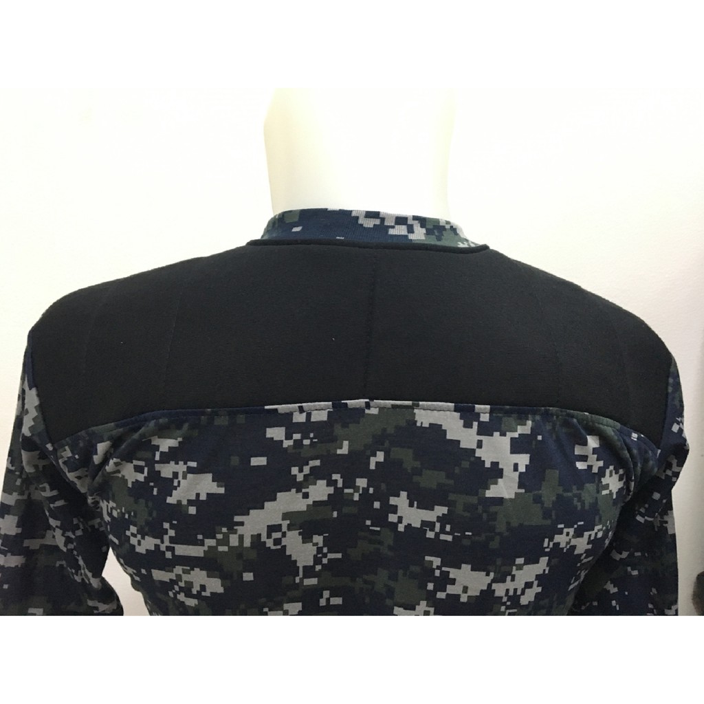 Kaos Tembak Loreng - Kaos Lengan Panjang Loreng - Kaos Panjang - Kaos Loreng Navy