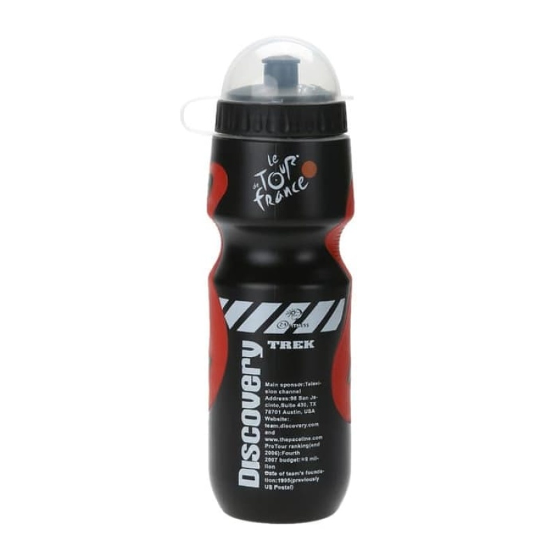 Botol Olahraga 750ml+BONUS Holder tempat Pegangan Botol - Botol Minum Plastik Olahraga Sepeda Tour De France Drink Bottle 750ml