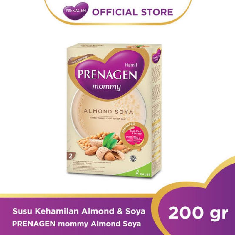 Prenagen Mommy Almond Soya Gr Susu Ibu Hamil Rasa Almond Soya Shopee Indonesia