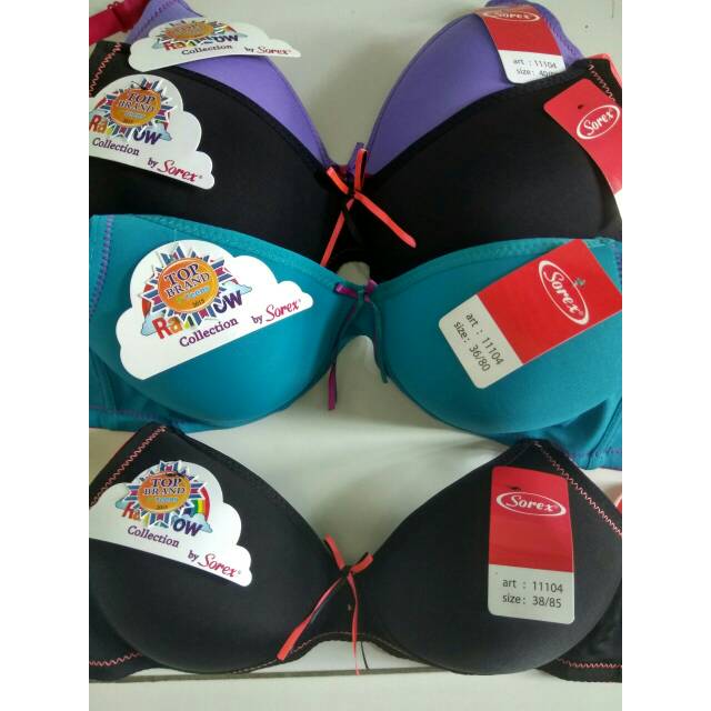 BRA SOREX RAINBOW 11104 TANPA KAWAT