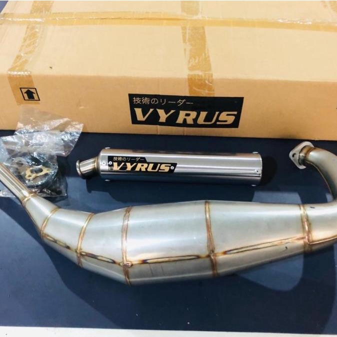 Knalpot vyrus by R9 ninja 150 R