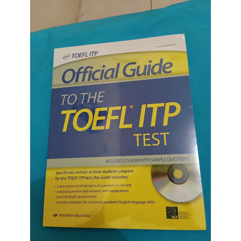 OFFICIAL GUIDE TO THE TOEFL ITP TEST