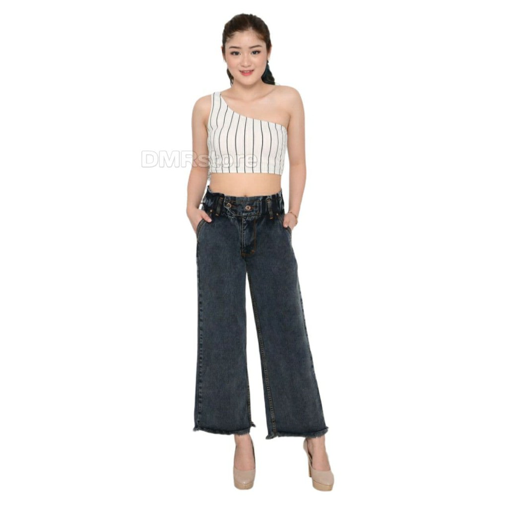 celana kulot jeans rawis rombe boyfriend jeans levis wanita korean style terbaru kekinian best selle