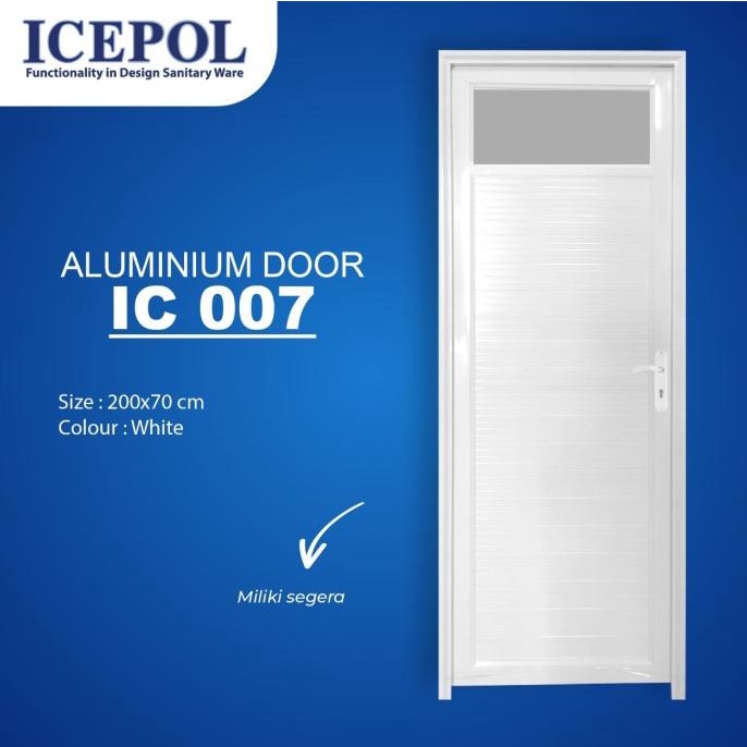 ;&;&;&;&] Pintu Aluminium IC007 Kusen Pintu Aluminium Kamar Mandi