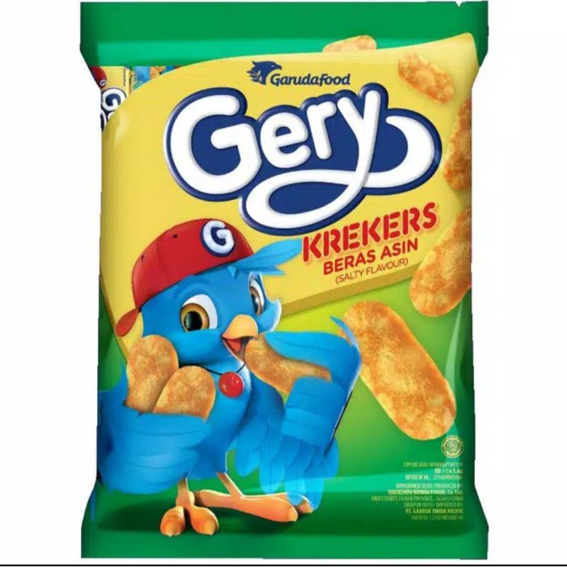 

Gery Krekers Beras Asin (10 pcs x 5.5gr) grosir toko snack