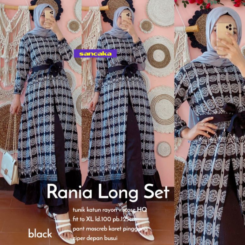 Rania Long Set by Sancaka
