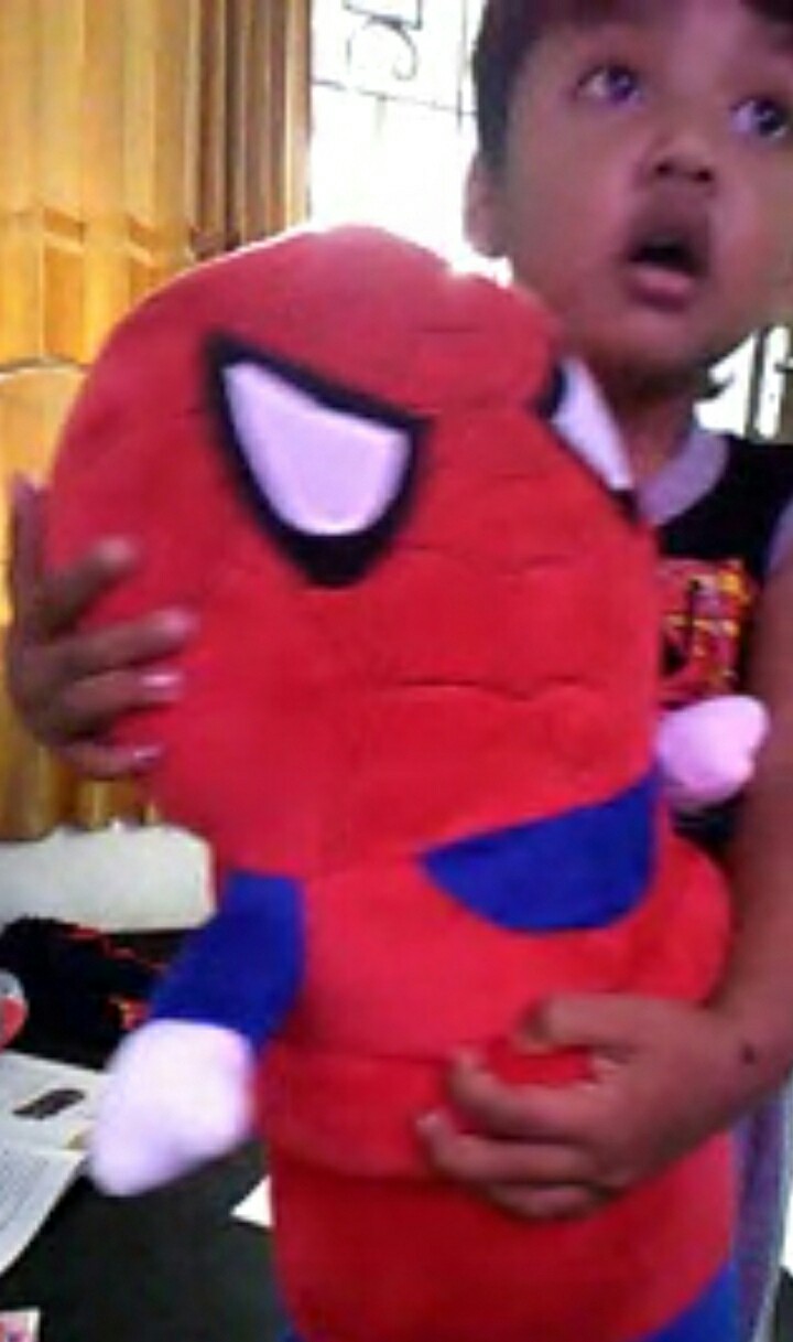 Guling Spiderman 70cm/guling Karakter/guling Superhero/guling Avanger/guling Boneka