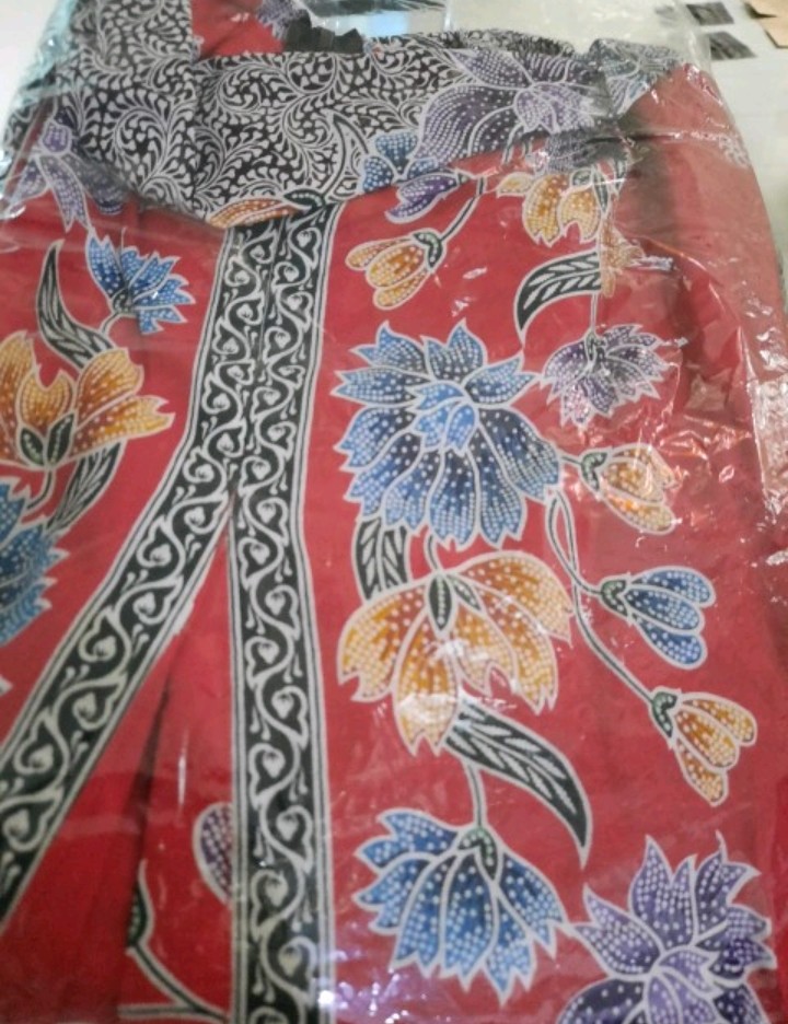 Tunik Batik Unggul Jaya Atasan Lintang Slimpang