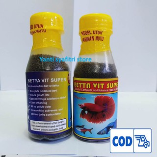 betta vit makanan ikan cupang dan pellet makanan ikan hias