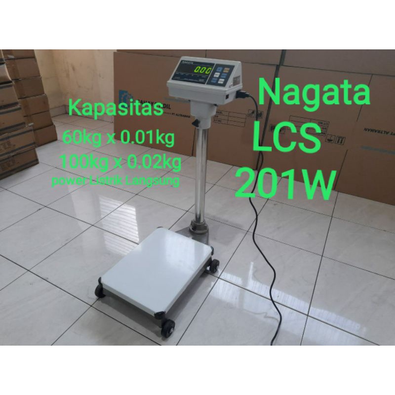 Timbangan Nagata Lcs 201w 60kg -100kg