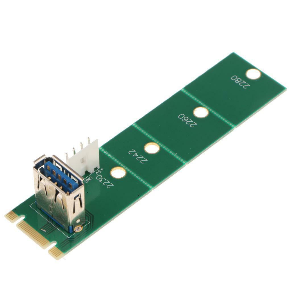 NGFF M2 to USB 3.0 Adapter Card Converter Driver-free 5Gb/s Expansion Card LM-171U