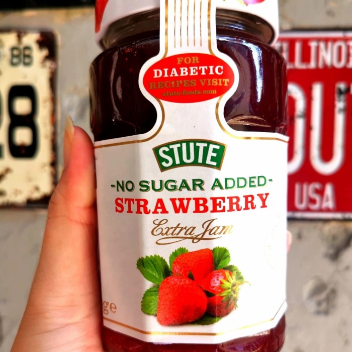 

Stute Strawberry Jam/ Selai Strawberry /Selai diabetes