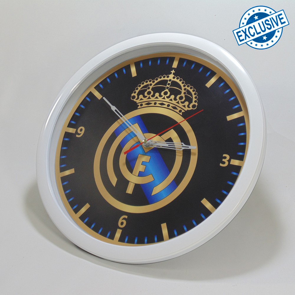 (ISTIMEWA BOSSQUE) JAM DINDING CUSTOM REAL MADRID 2