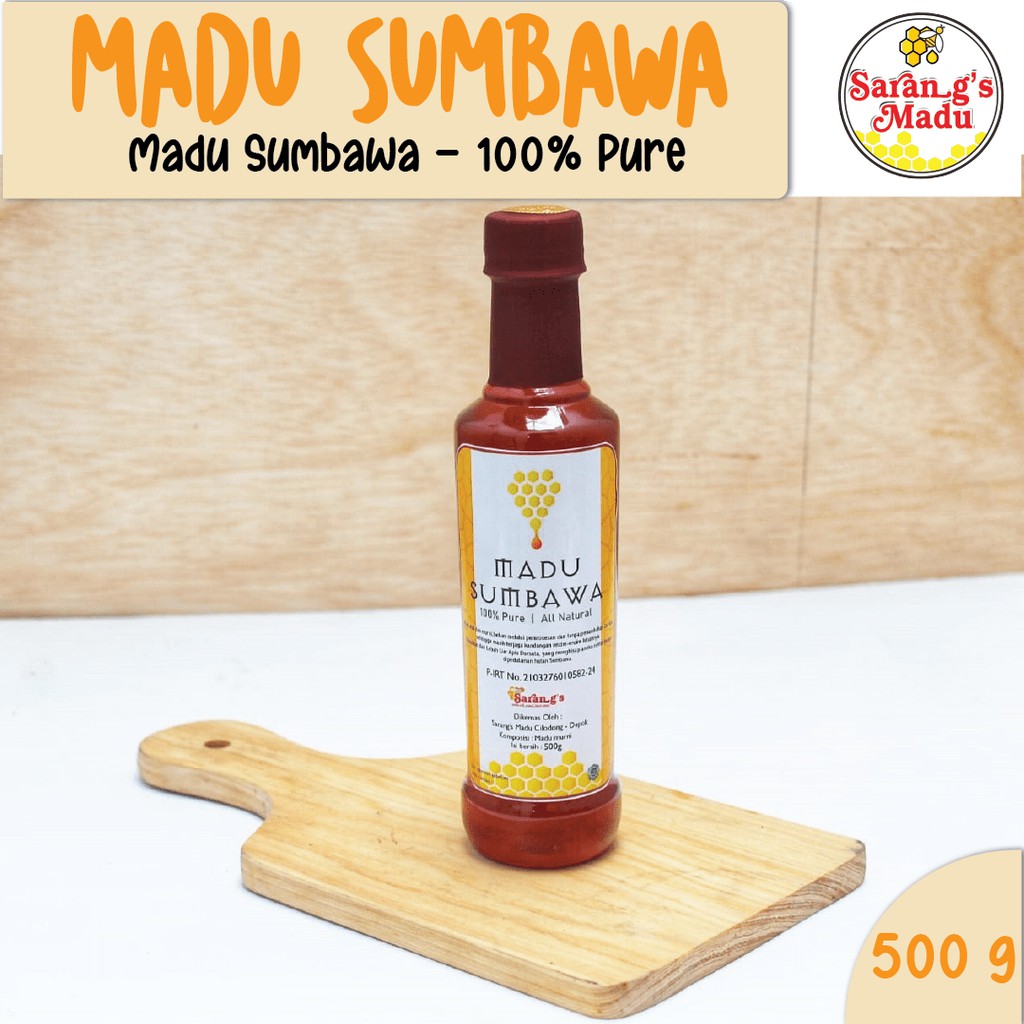 

Madu Sumbawa Asli madu murni Raw honey Original 500g Uji Lab