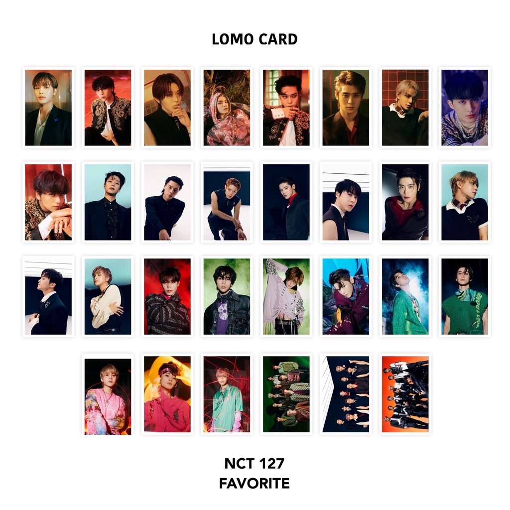 Lomo Card NCT 127 Favorite