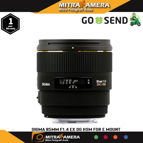 Sigma 85mm F1 4 Ex Dg Hsm For E Mount Shopee Indonesia