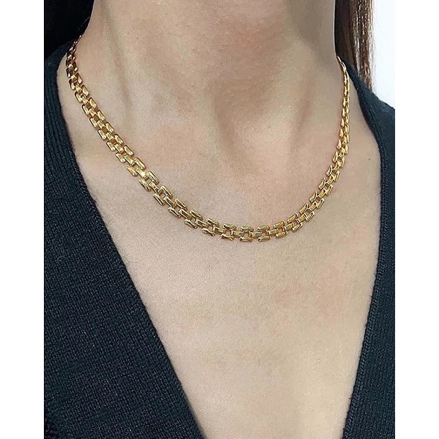 Ark.co - GIVERNY chain necklace kalung rantai minimalis