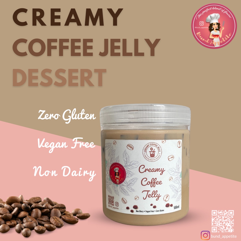 

Creamy Coffee Jelly Healthy Es Kopi Jeli Sehat