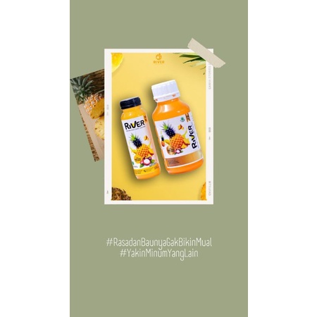 

River Herbal Pure Nanas Madu